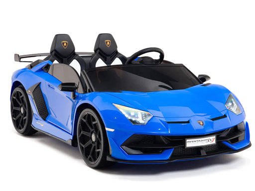 Coche electrico para niños Lamborghini Aventador SVJ con mando - Galumba  Toys