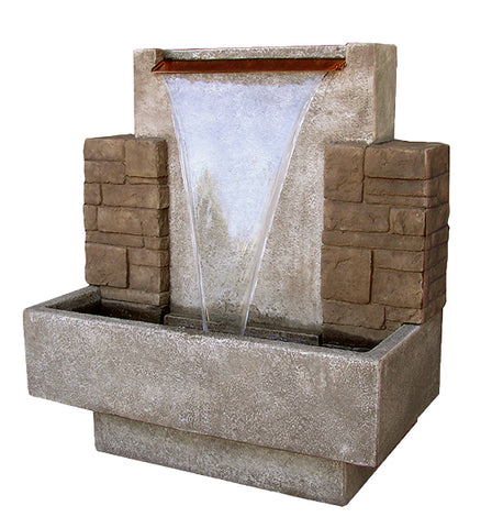 water cement wall fountains for sale garden ornaments yard art home decor statues near me concrete water falls