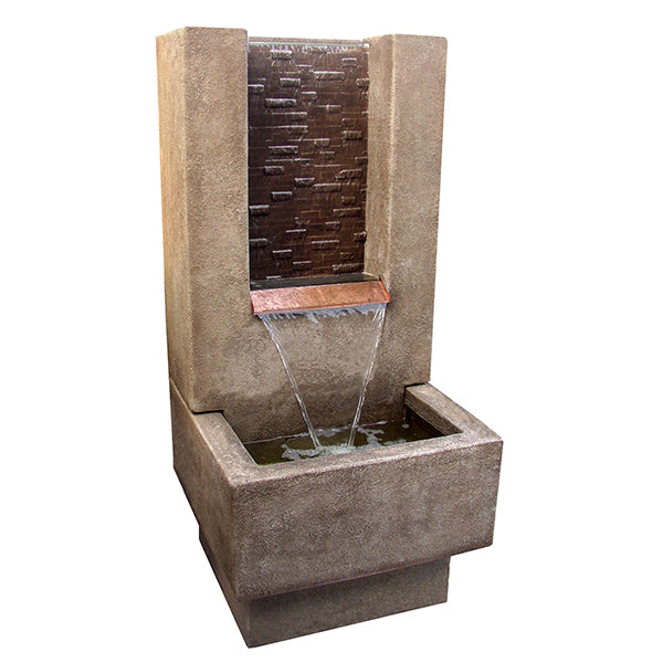 Amazon.com: 33”H Garden Fountain Outdoor Clearance with LED Lights and Pump  – Indoor Modern Cascading Floor-Standing Fountains for Garden, Enterway,  Deck, Patio, Porch, Yard and Home Art Decor : Patio, Lawn &