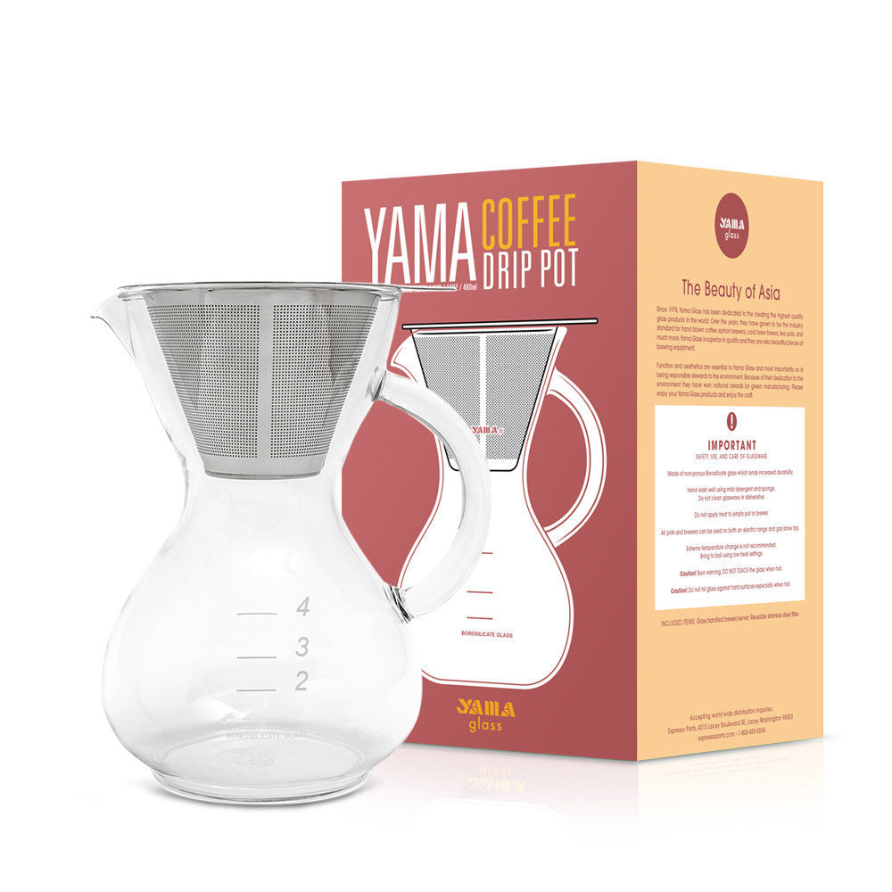 Yama Glass 8 Cup Stovetop Coffee Siphon (Syphon)