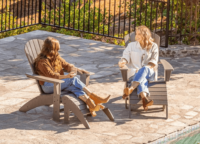 Polywood is Durable patio furniture