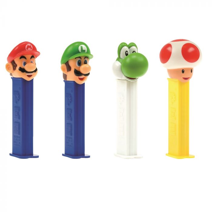 Pez Best Of Nintendo Super Mario 1+2 Impulse Packs 17g