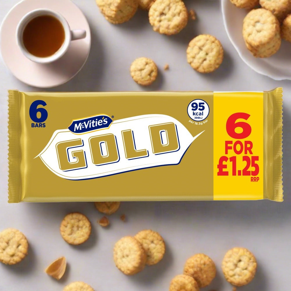 New Gold Bar: McVitie's Launches New Gold Billions Wafer
