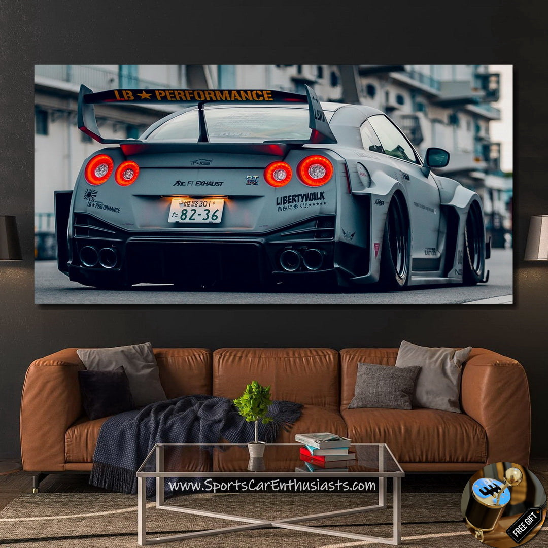 gtr wall canvas