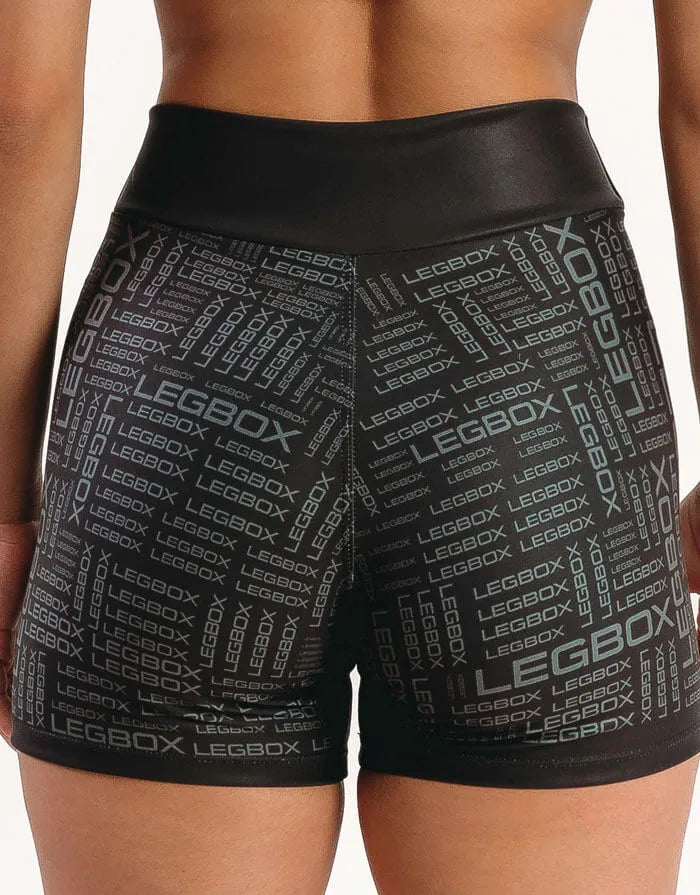 Short Fitness Feminino Glow Cinza – Legbox