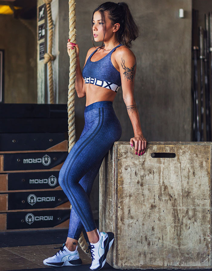 Calça Legging Pocket Azulzao - JerkBox