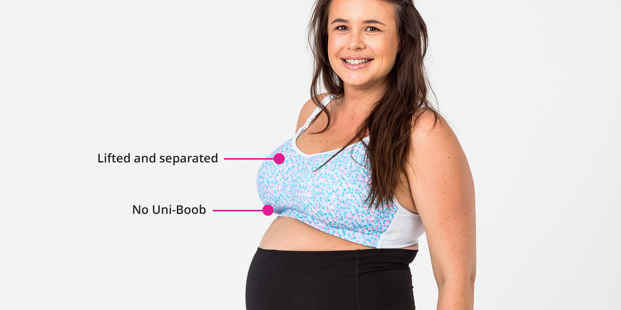 Lifted and Separated - Nursing Bras