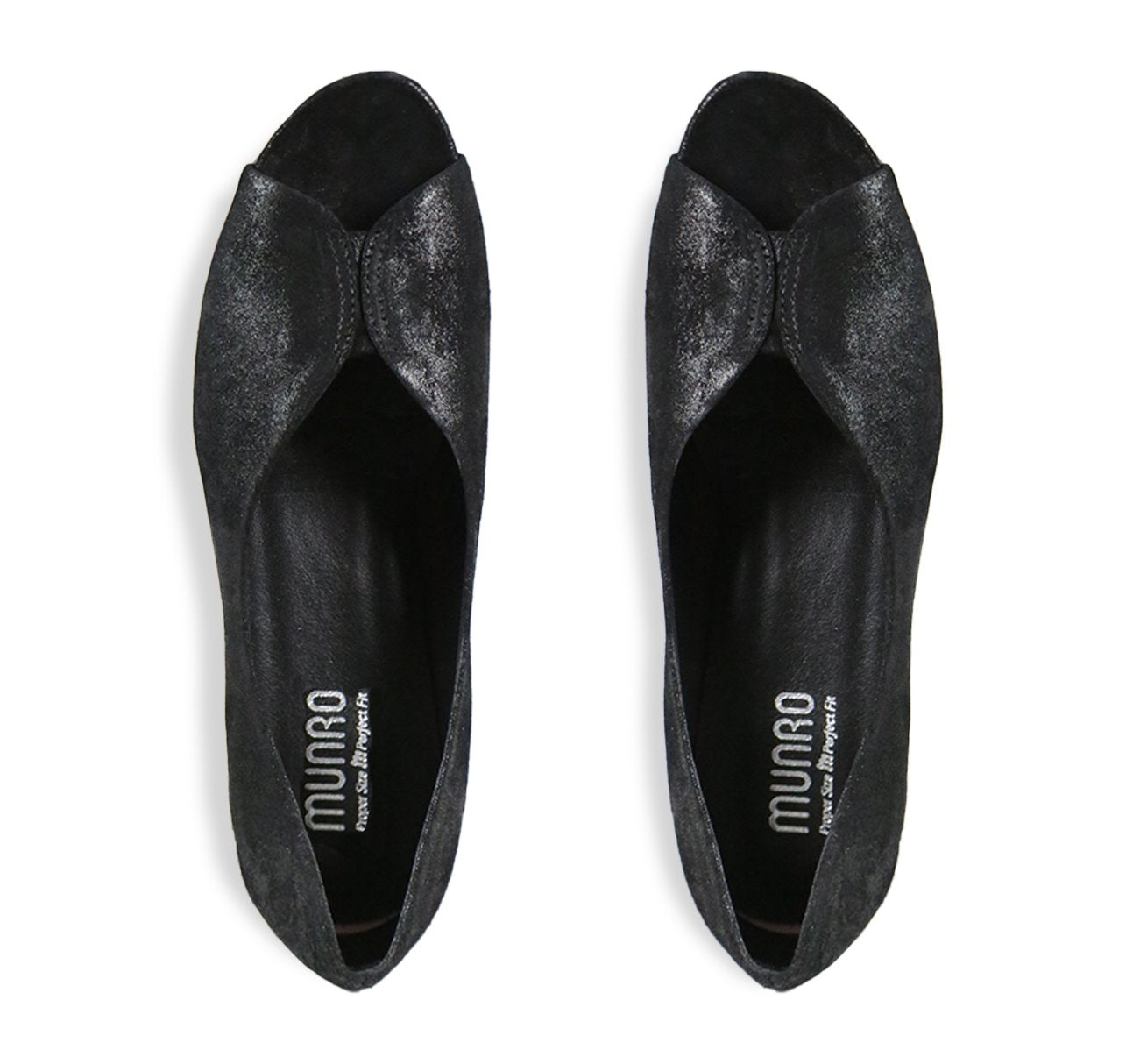 munro black flats