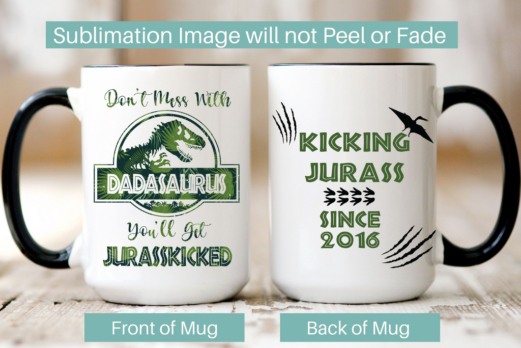 Personalized Mug - Family - Don't Mess With Mamasaurus Mug 2022