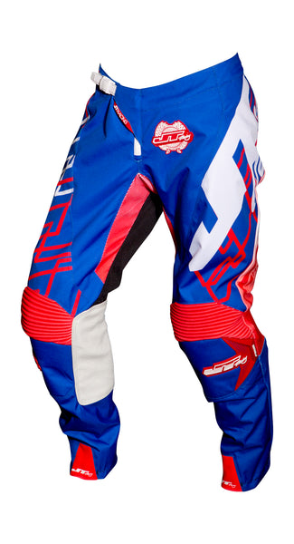 JT RACING USA Hyperlite Shuffle Pants, Blue/Red/White – V1 Imports