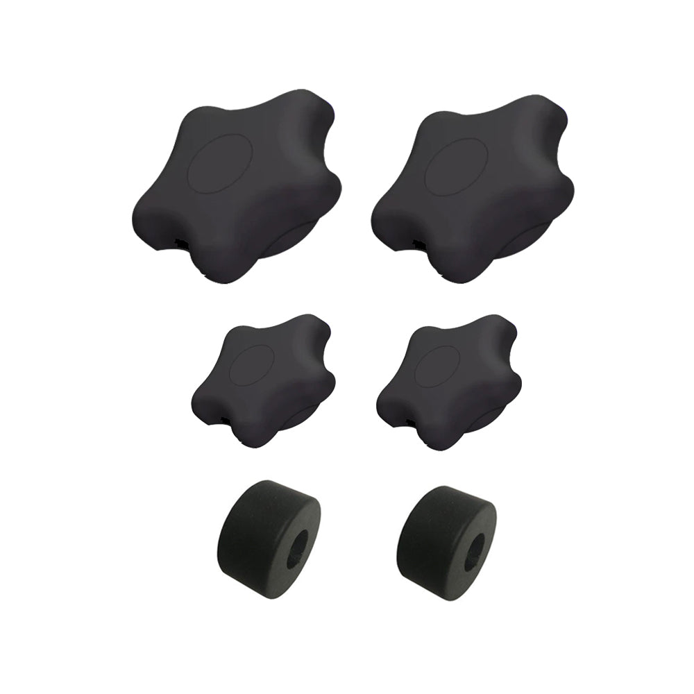 2 Large knobs with spacer and 2 small knob set for T20R Photo booth Shell