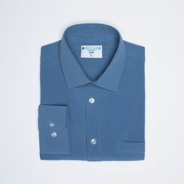 Salton Light Gray Washable Men's Dress Shirt – &Collar