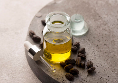 coffee beans oil