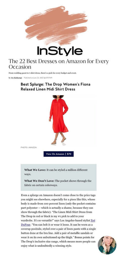 InStyle Best Dresses on Amazon