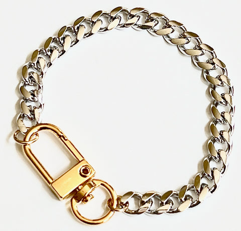 Curb + Lock Bracelet