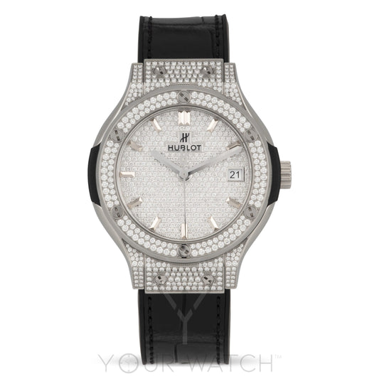  Hublot Classic Fusion Men's Luxury Automatic Diamond Bezel Watch  565.cm.1170.LR.1104 : Clothing, Shoes & Jewelry