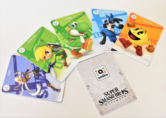 amiibo cards super smash bros