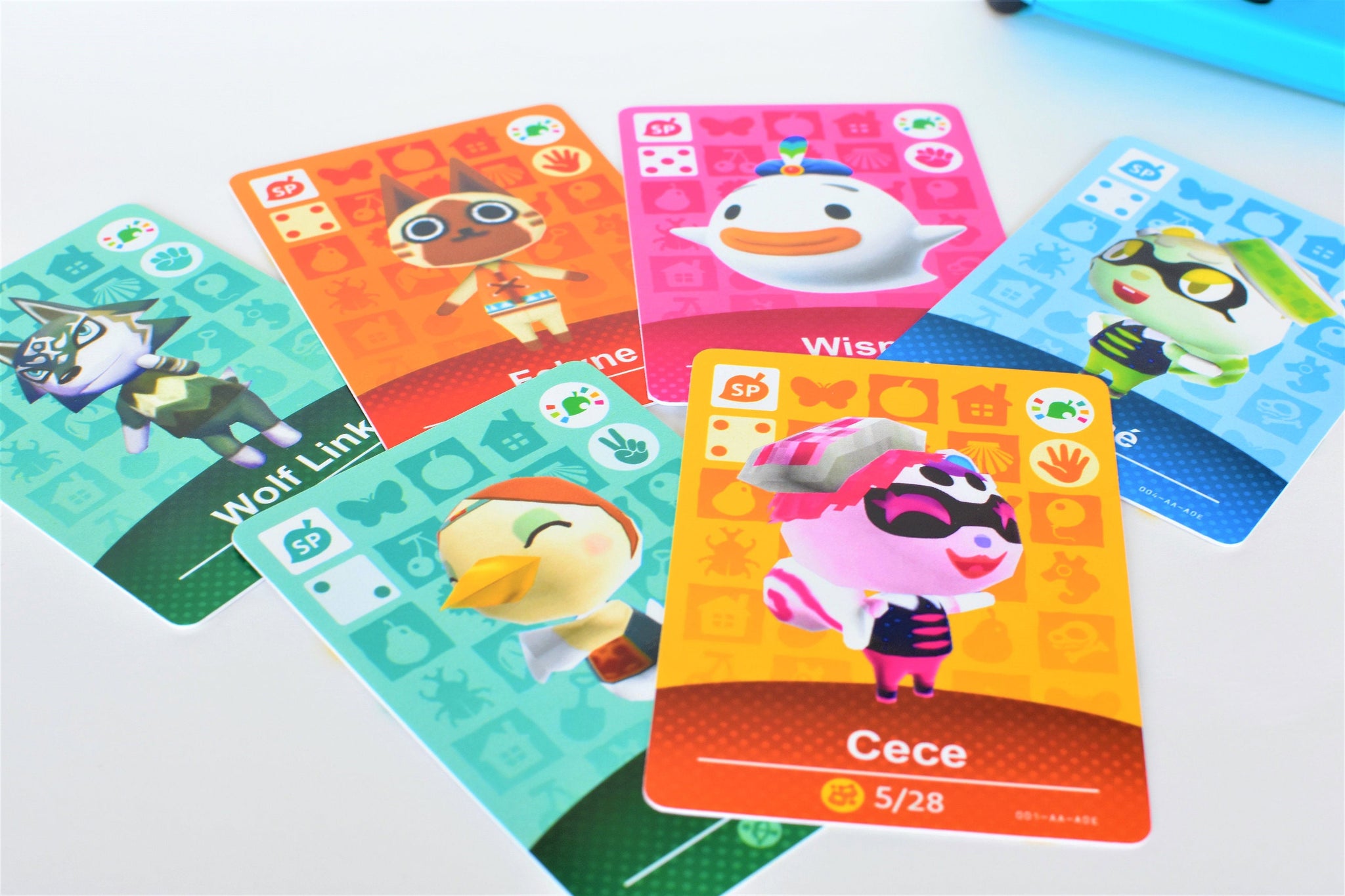 animal crossing wolf amiibo cards