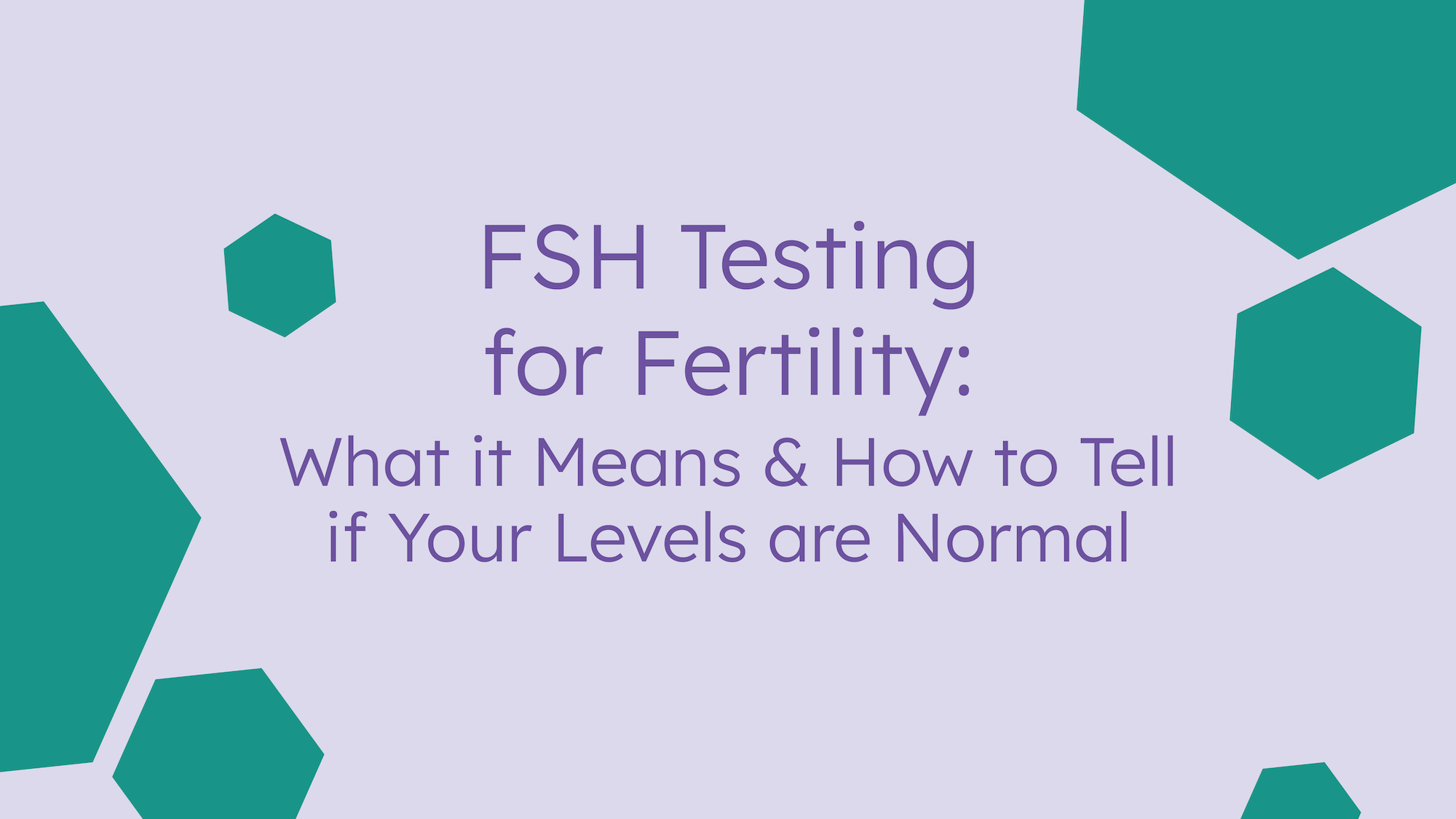 fsh testing for fertility