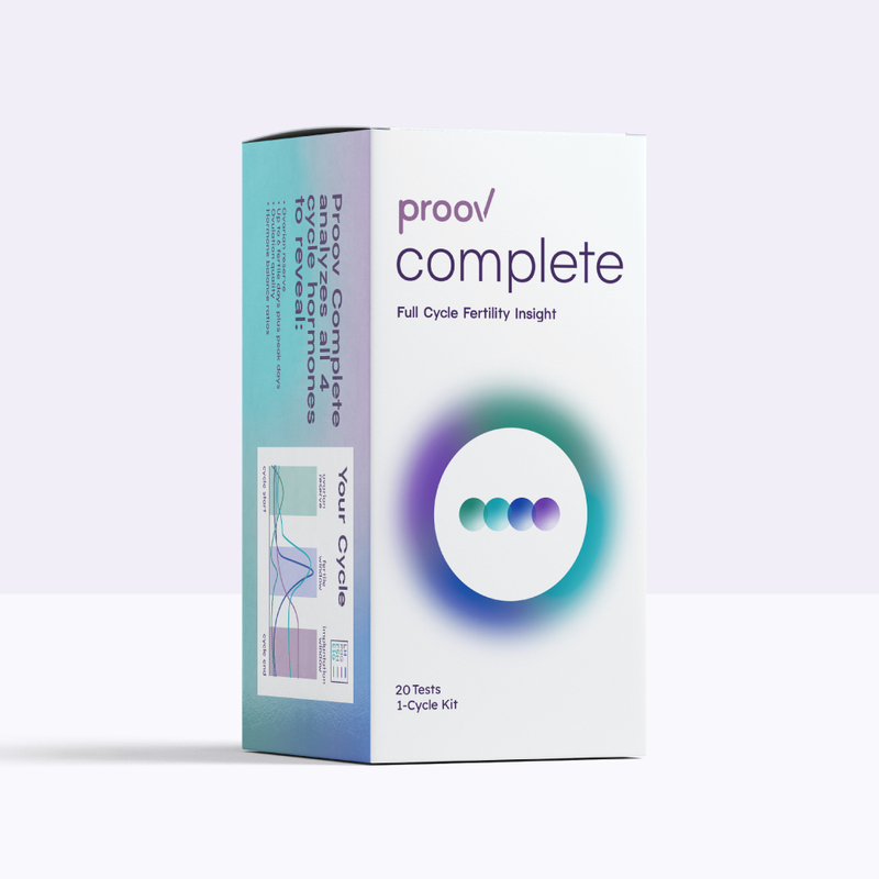 proov complete fertility test kit