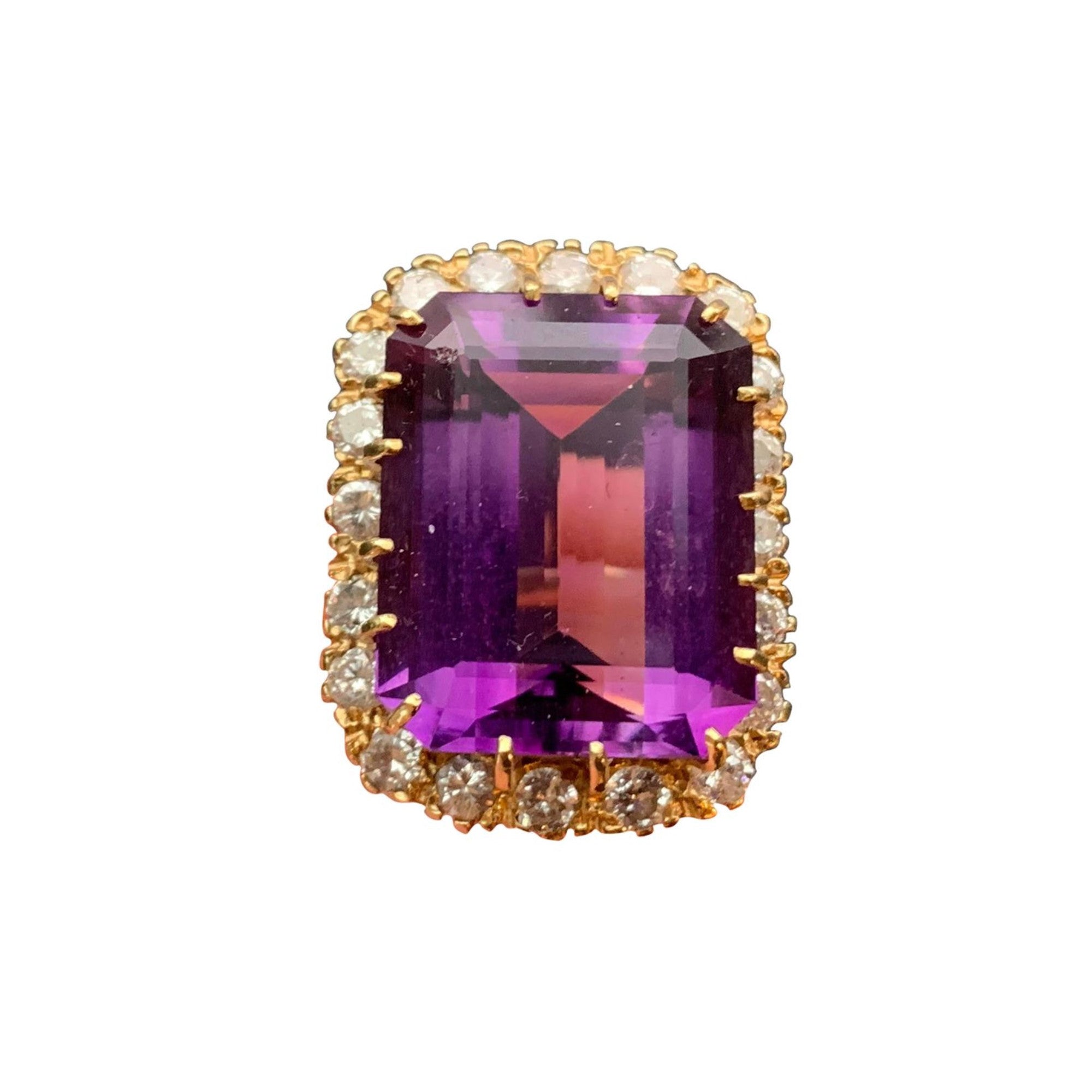 Amethyst Cocktail Ring