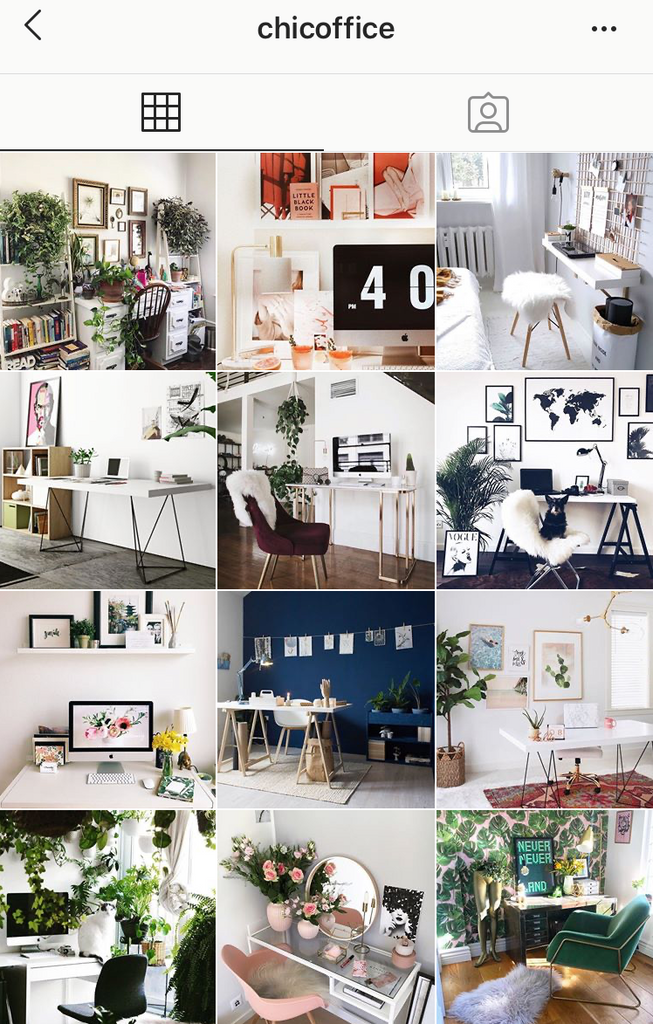 @chicoffice home office interiors inspiration on instagram