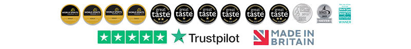 Award Winning Spirits Rated excellent on Trustpilot