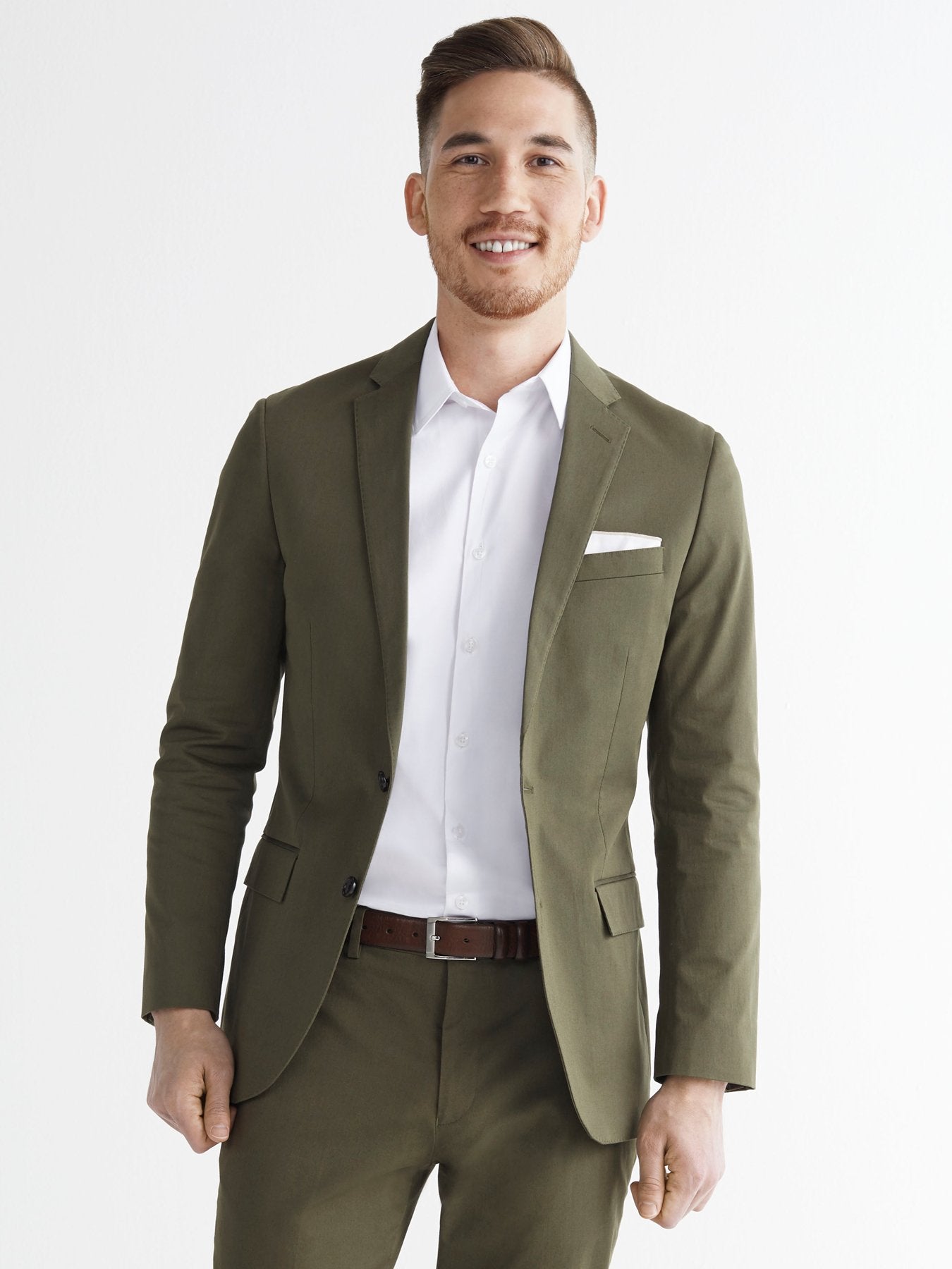 Men's Maxwell Blazer - Olive – ICO Uniforms