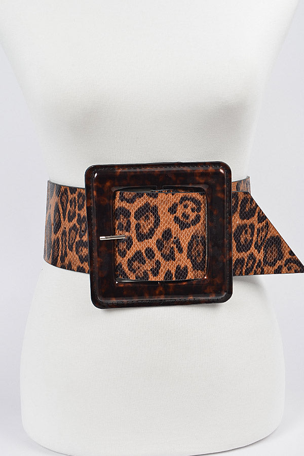 Animal Wide Plus Size Belt