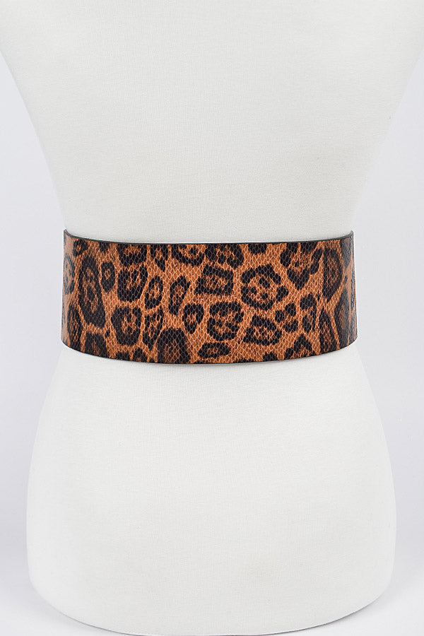 Animal Wide Plus Size Belt