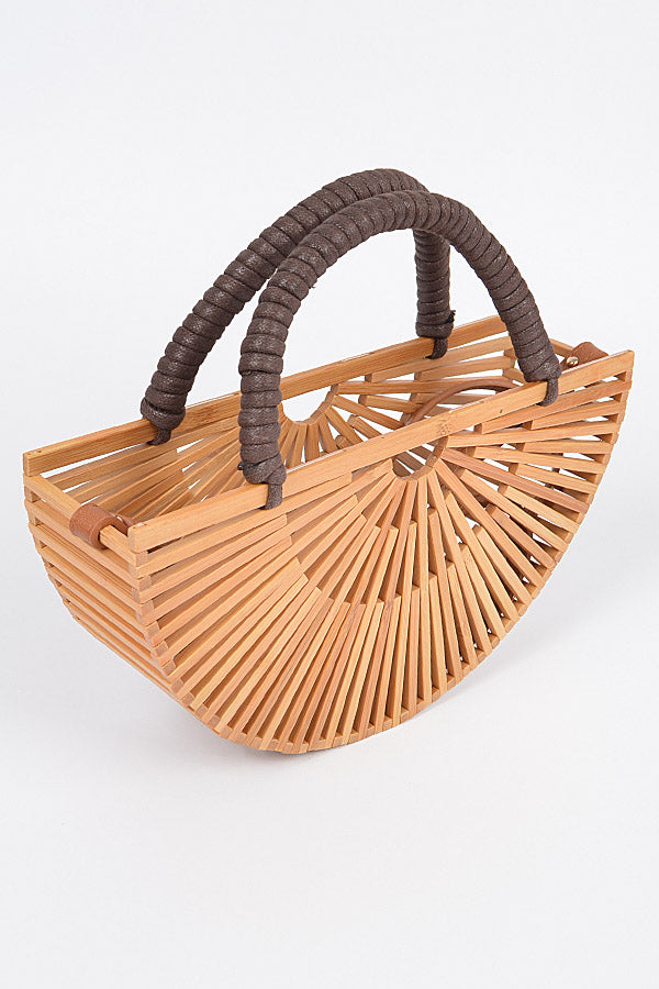 Handmade Bamboo Clutch