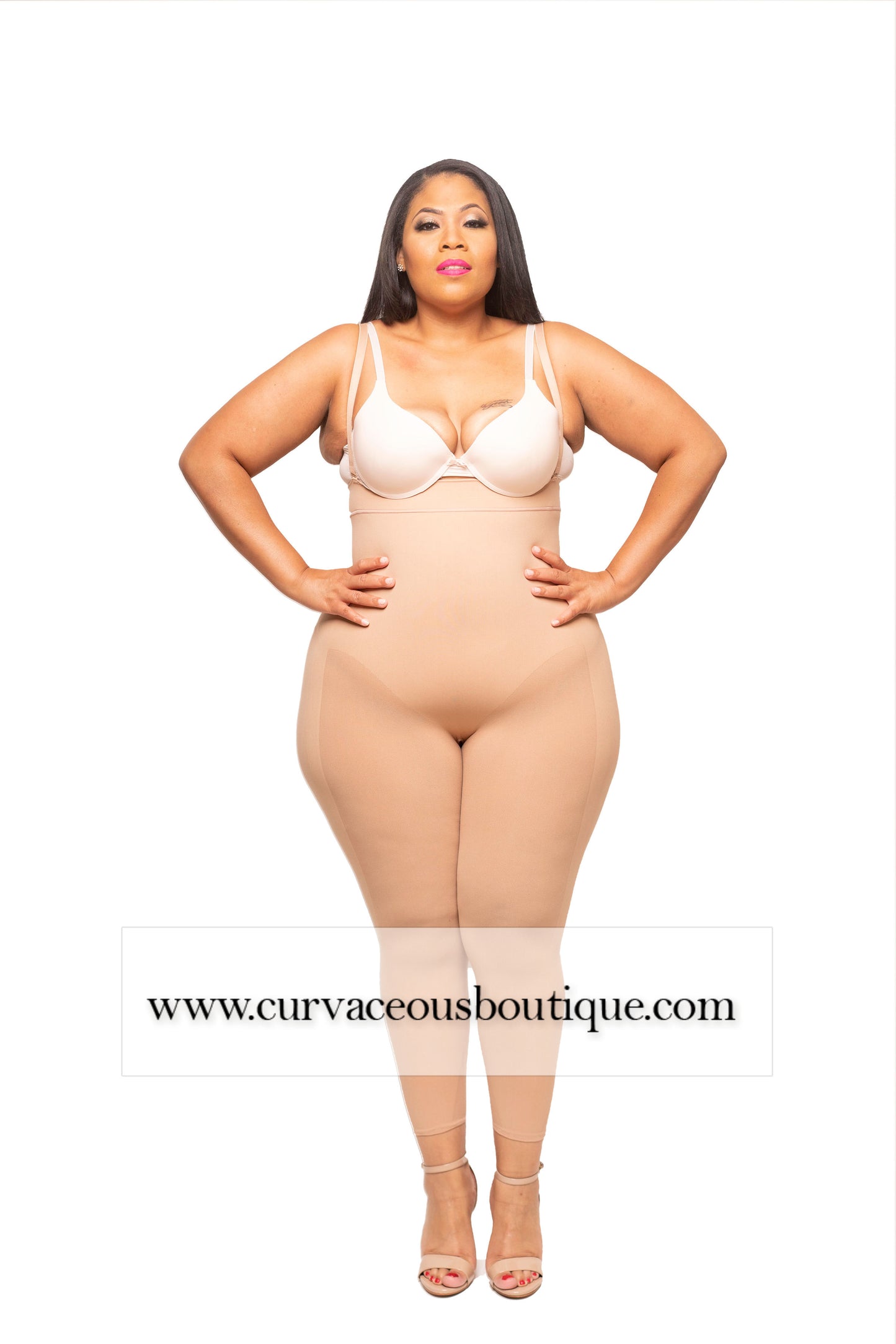 Nude Seamless Long High Waist Shaper