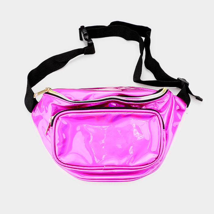 Pink Hologram Fanny Pack