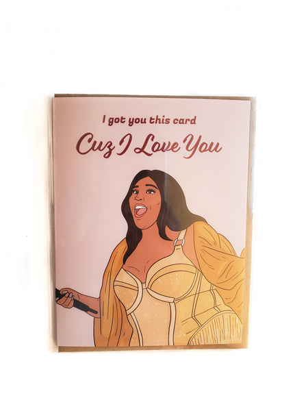 Lizzo- Cuz I love you! 