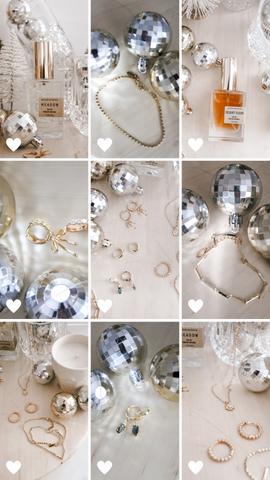 jewelry and disco balls holiday sparkle 