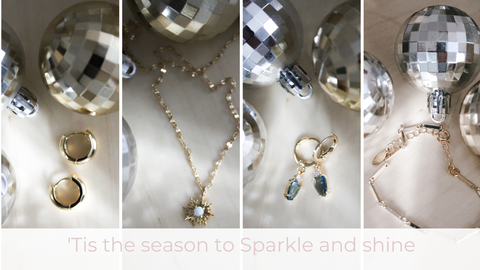 Holiday Jewelry Shine and disco balls 