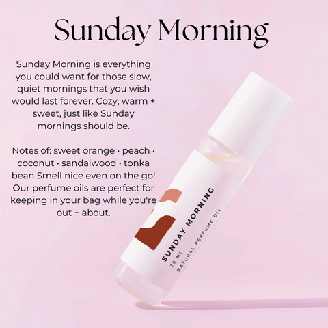 Sunday morning perfume oil rollerball