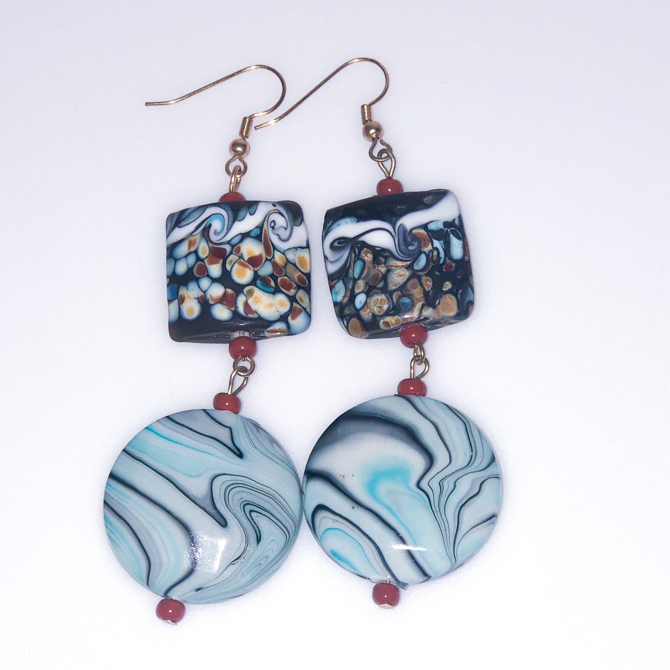 Blue Stone Earrings