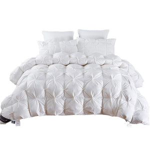 2 7 4 9kg Goose Duck Down Quilt Duvet King Queen Twin Size White