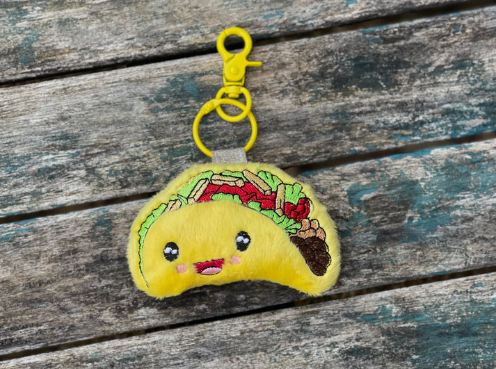 Kawaii Taco Plushie – Cactus Embroidery Designs