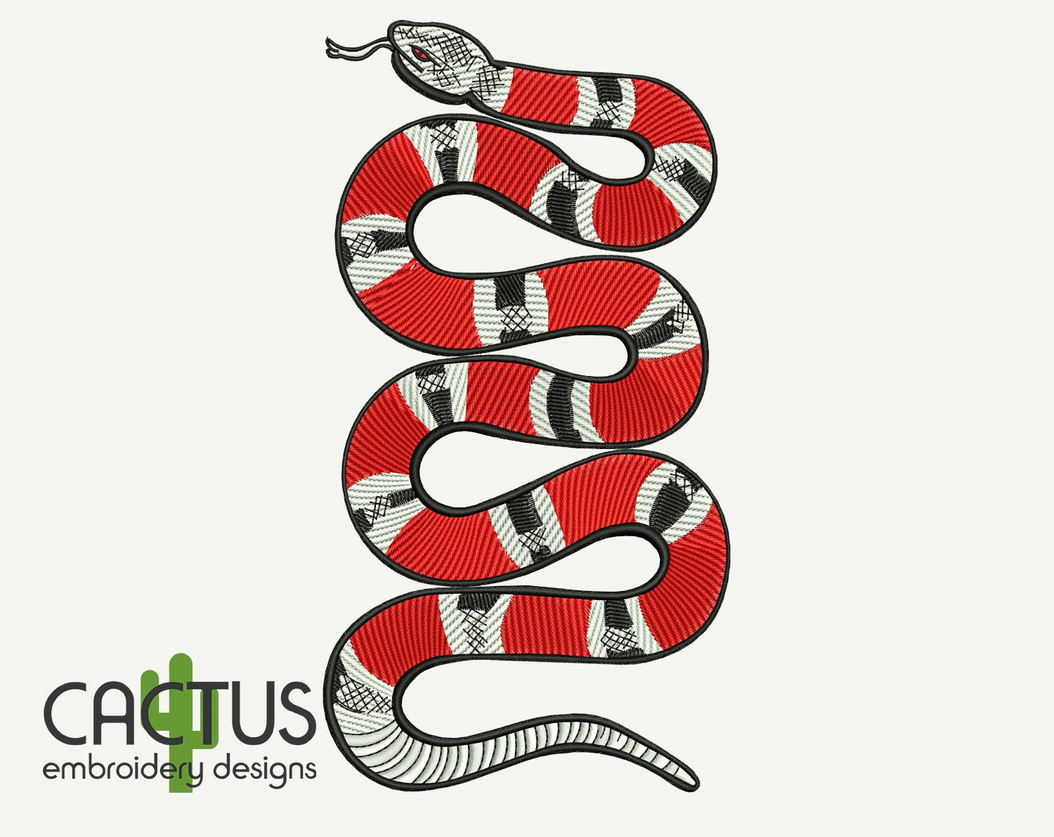 Snake Embroidery Design – Embroidery Designs