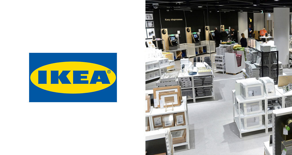 Frames from Ikea which are perfect for your print