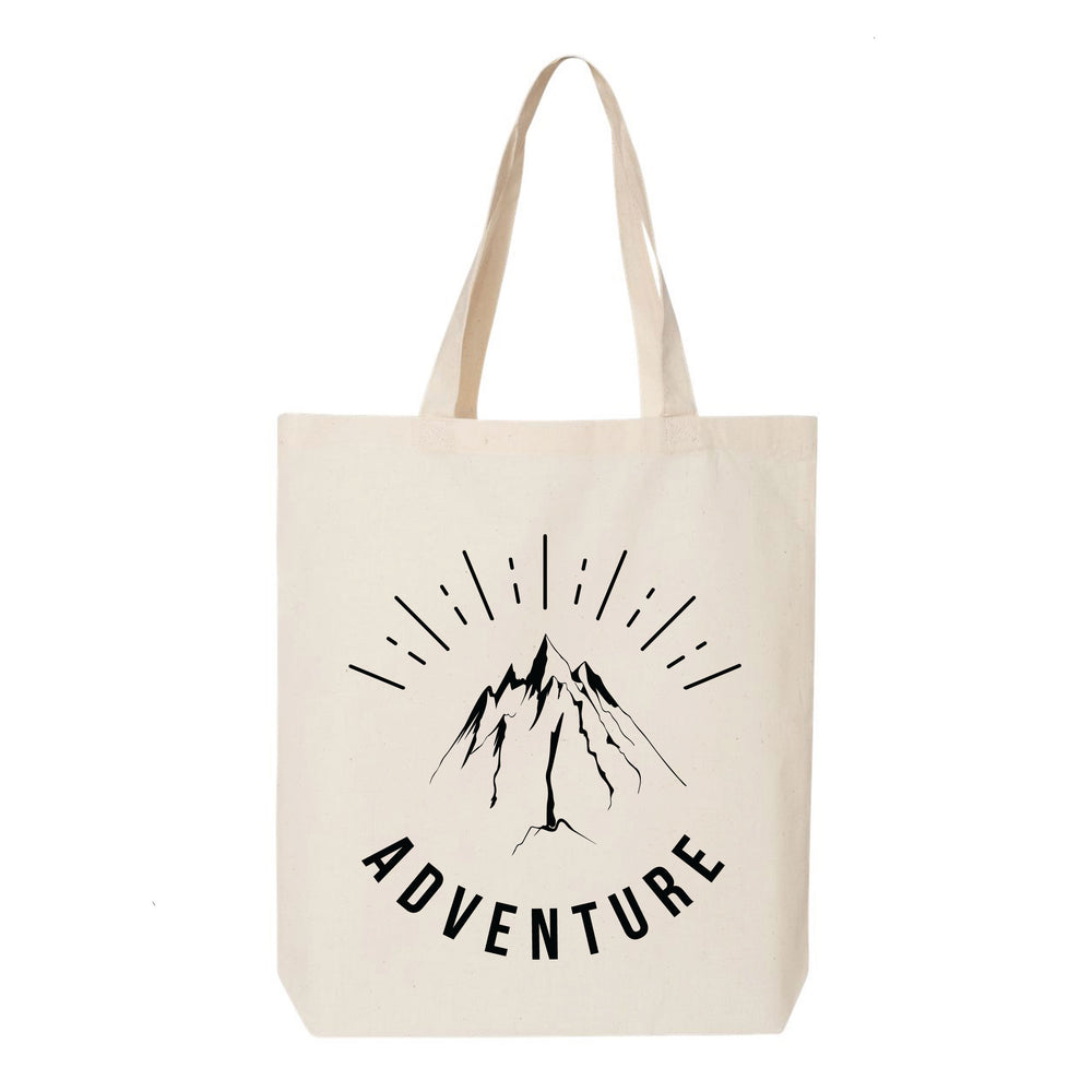 And So The Adventure Begins Canvas Tote Bag – Rich Design Co