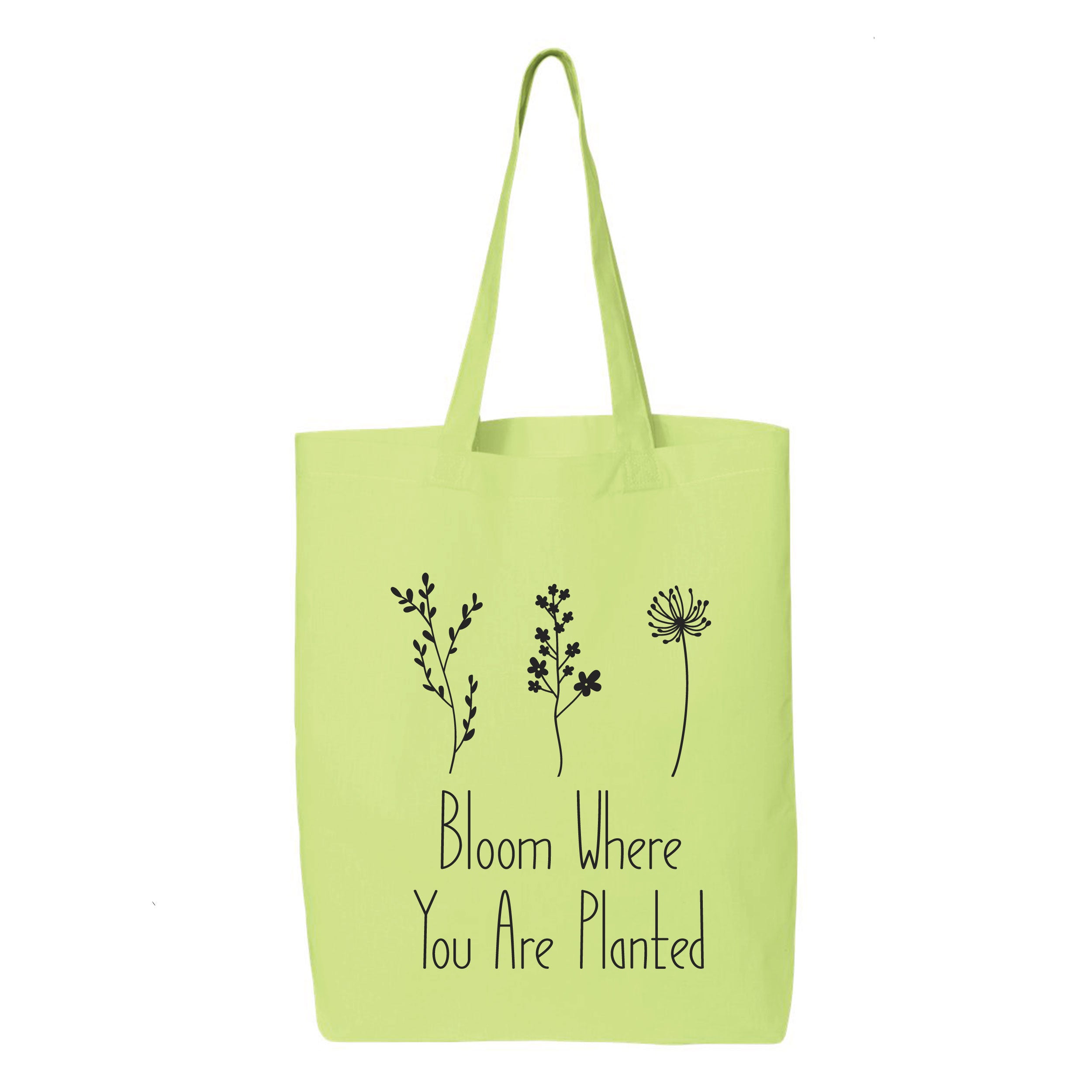 Bloom Where You Are Planted Tote Bag – ALLDAY US