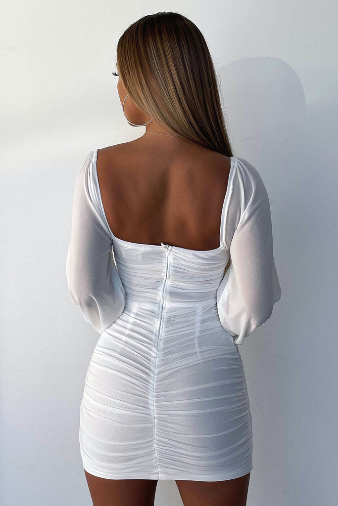 Marie Dress - White – Thats So Fetch
