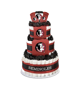 Alabama Crimson Tide A Cake Topper Houndstooth Print 7 Tall