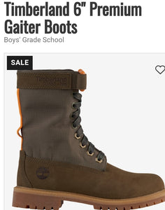 grade school timberlands on sale