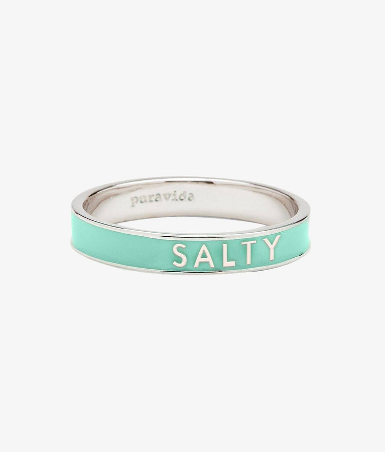 SALTY Bracelet, Periwinkle, Medium Heishi Bead Bracelet - Gus and Ruby  Letterpress