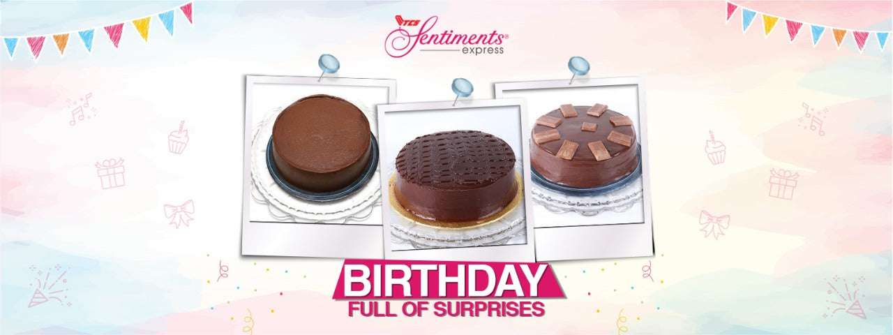 Tcs Sentiments Express Gift Flower And Cake Delivery Service