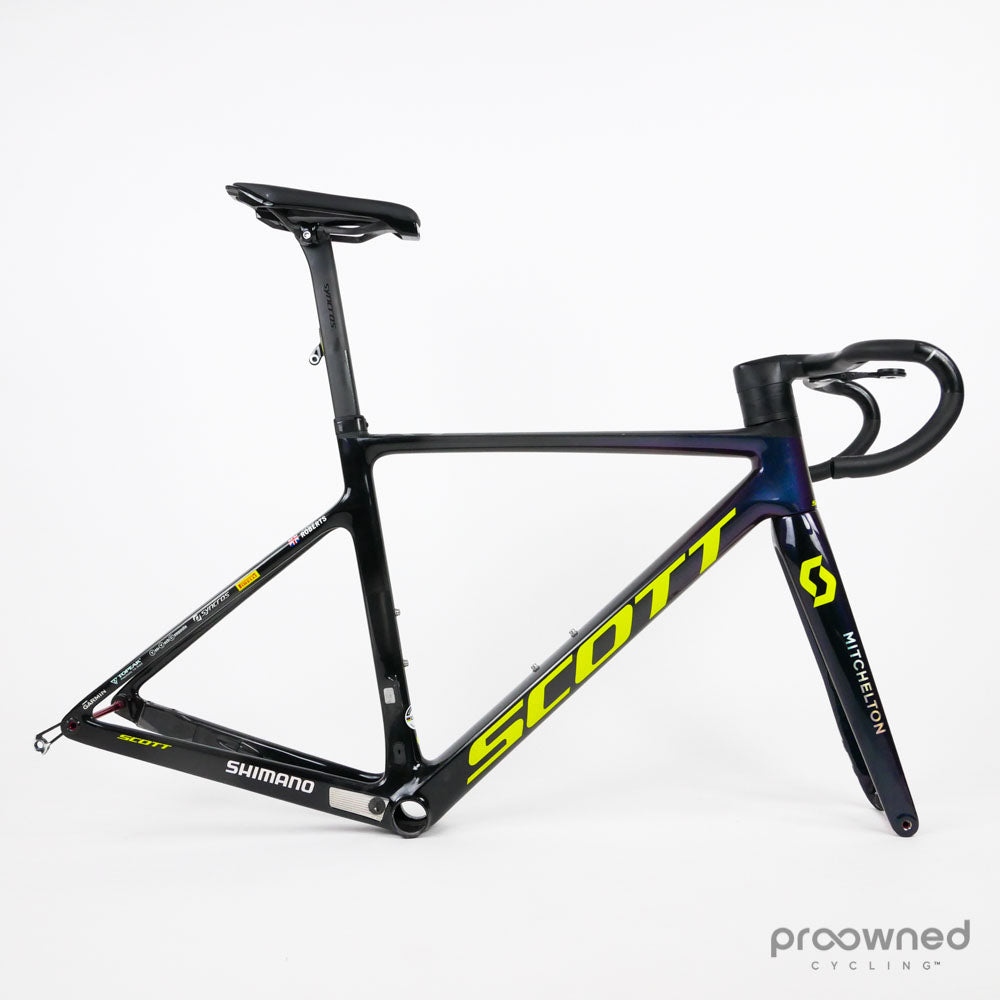 Scott Addict RC Pro Disc Frameset - XS/49 - E. Chaves - Mitchelton 